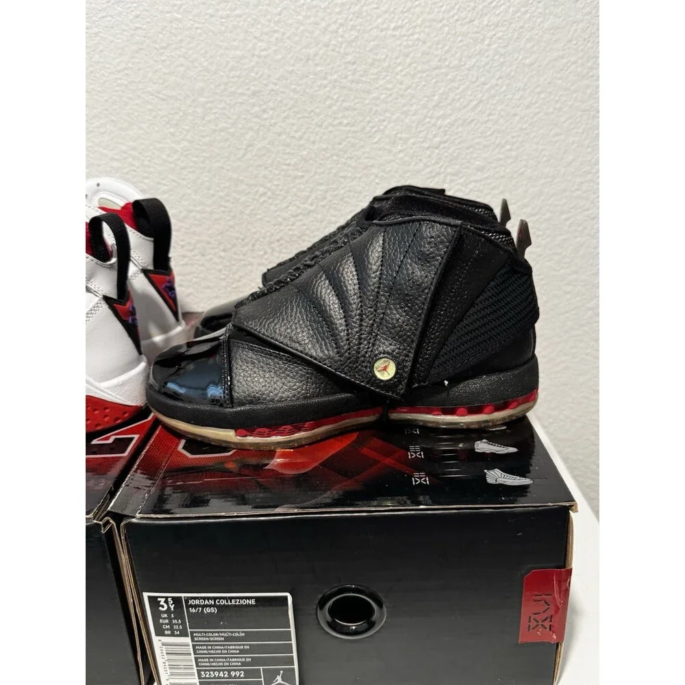 Nike Air Jordan Retro Collezione Countdown Pack GS 16/7 Sz 3.5 NEW No Outer Box